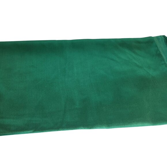Green Wild Rag Large Scarf 35x35" Satin Western Accessory Cowgirl or Cowboy - Picture 2 of 6